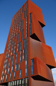 Lump Studio Image of Commercial Building with Corten Cladding